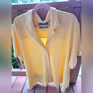 Big Bud Press Pantry Button Up Shirt Honeycomb texture